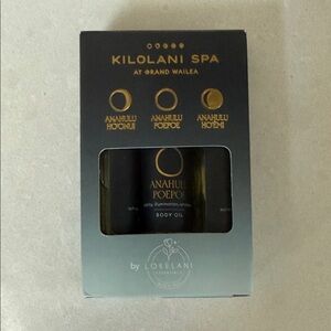 Body Oil Set - Black and Gold